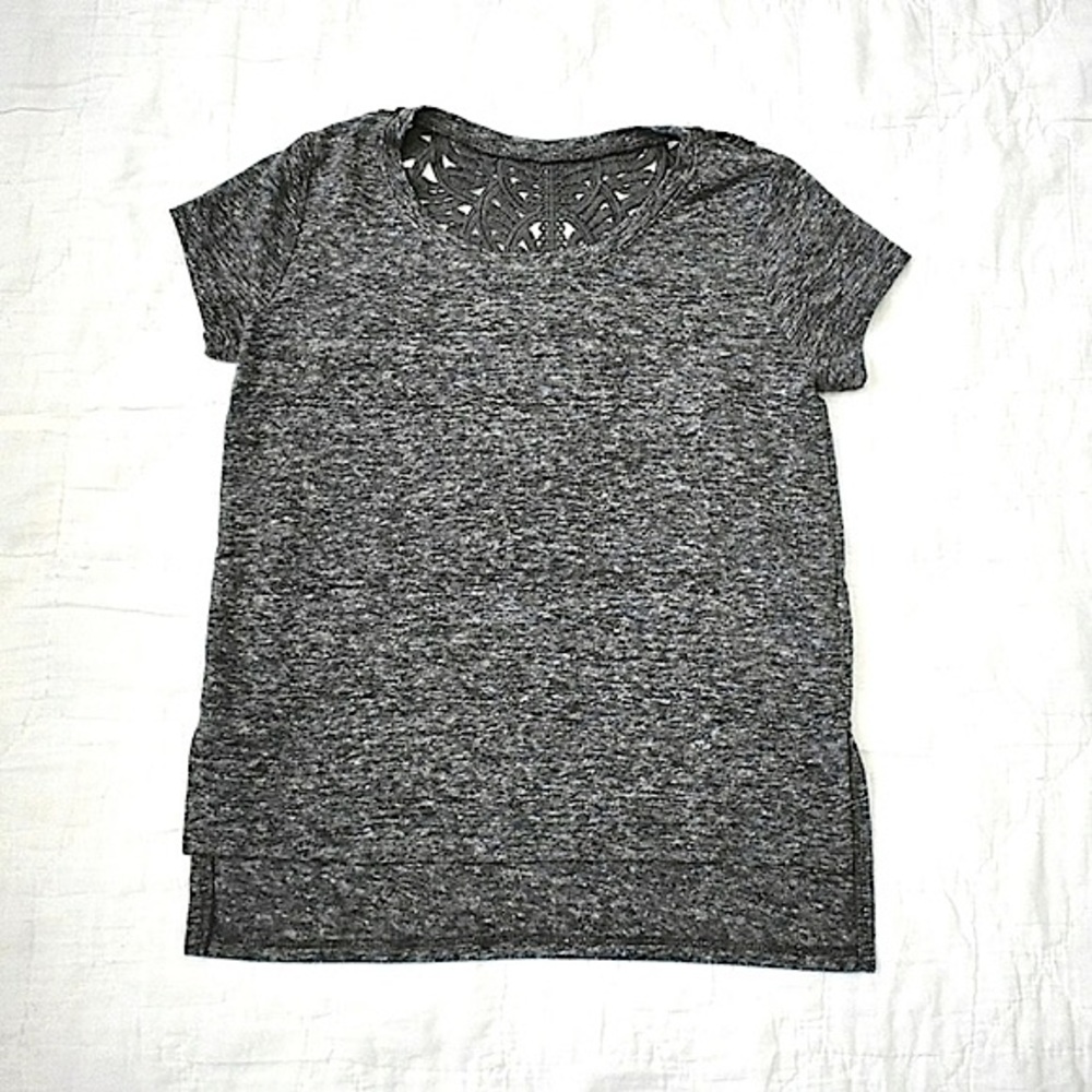 Old Navy Linen Blend Boyfriend Tee Girls size Extra Small